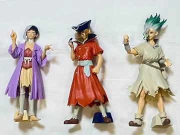 Dr.STONE 조형의 과학 피규어 3체 세트