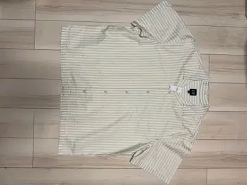 GAP 스트라이프 셔츠 데님 원단