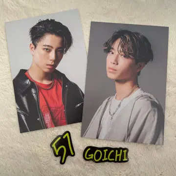 GOICHI 포토 카드 스티커