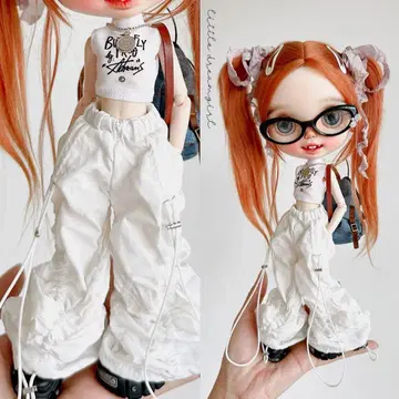 브라이스 아이시 인형 화이트 팬츠