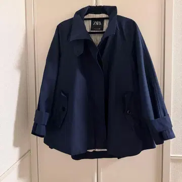 ZARA 네이비 트렌치코트 S