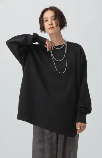 새상품! LEPSIM 2WAY 헨리넥 튜닉 블랙