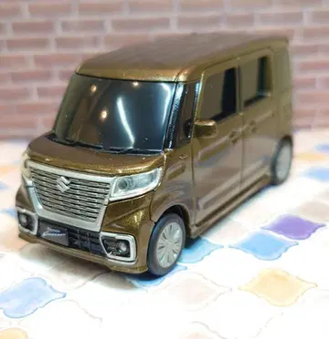 스즈키 스페이시아 커스텀 풀백 미니카 그린 펄 경차