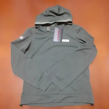 새상품 BRIEFING 후드 부착 후드티 올리브 그린 XS