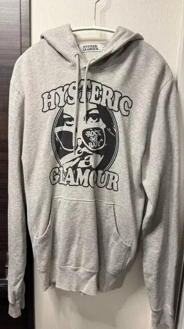 HYSTERIC GLAMOUR 그레이 후드티