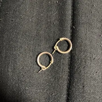 후프 귀걸이/실버 925/양쪽 귀용