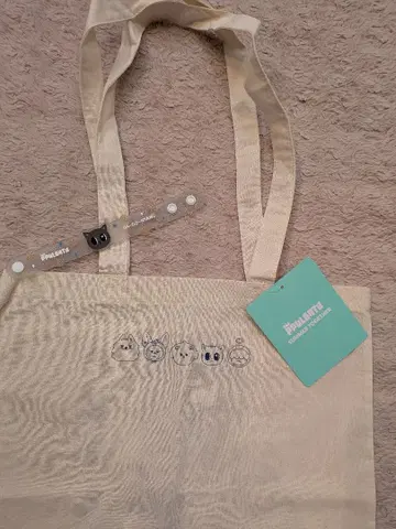 TXT 뿔바투 쇼핑백 &러버 밴드 다고냥