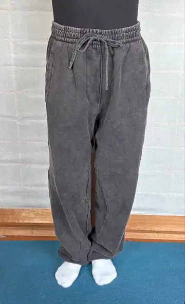 [ 무료배송 ] WESTSEA 면 스웨트 팬츠 조거 팬츠 다크 그레이