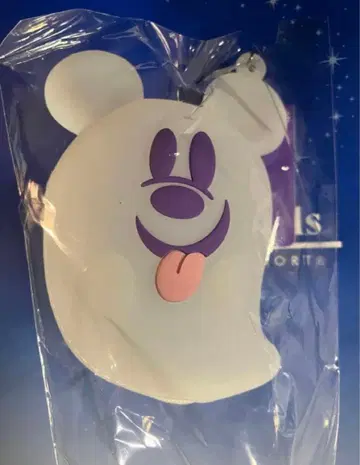 디즈니 할로윈 백참 실리콘 케이스 2025 유령 미키