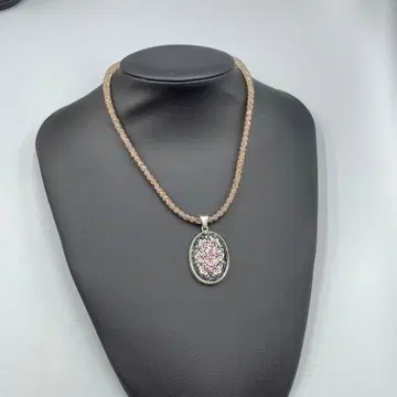 21 빈티지 꽃무늬 펜던트 목걸이