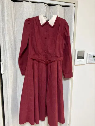 Fint/ an another angels 와인 레드 원피스