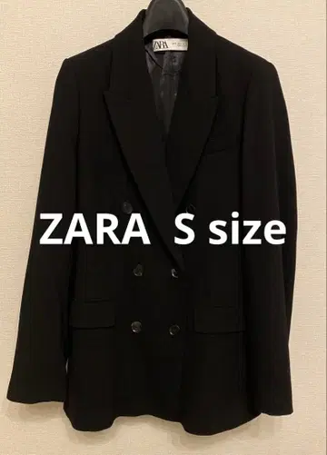 ZARA 블랙 테일러드 자켓 S