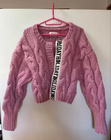 HOLIDAY 케이블 니트 가디건