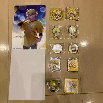 컬러풀 피치 타츠운 새상품급 굿즈 세트 묶음 판매 카라피치