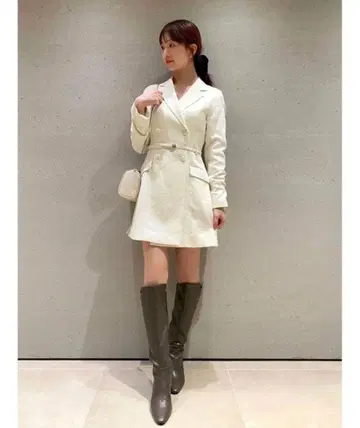 snidel 벨트 세트 자켓 미니 원피스 0 사이즈