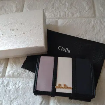 clelia 지갑 미사용 새상품 박스 포함 선물 접이식