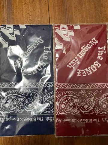 straight up bonez Dragon Ash 반다나 세트