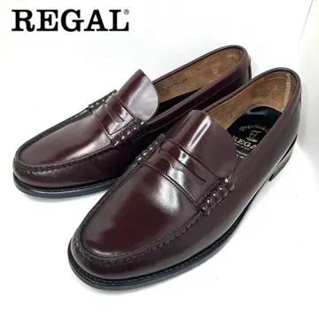 REGAL 리갈 임페리얼 그레이드 코인 로퍼 가죽 신발 남성용
