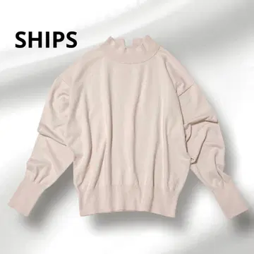 쉽스 SHIPS 아이보리 터틀넥 스웨터 B6