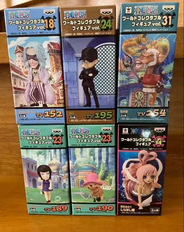 원피스 피규어 6체 세트