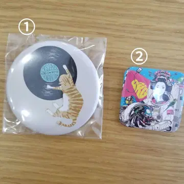 아시안 쿵푸 제너레이션 캔 배지 2종류