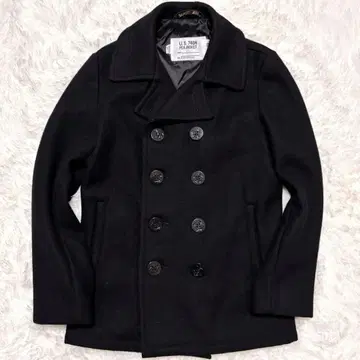 새상품급 Schott 울 더블 피코트 U.S.740N 36 M