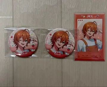 스토푸리 젤 군 캔뱃지 2개 포토 카드 세트