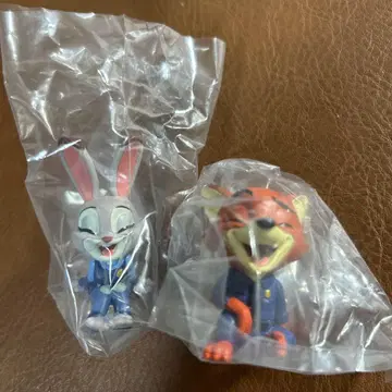 주토피아 hahaha 주디 닉 가챠 세트