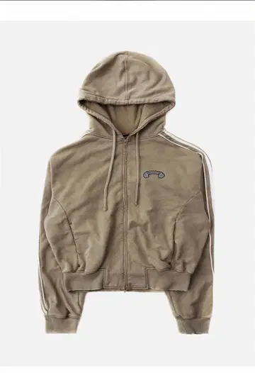 Badblood 후드 부착 후드티 올리브