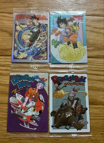 이타자가 드래곤볼 4장 세트