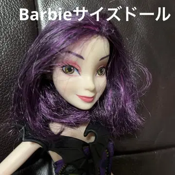 커스텀 인형 보라색 머리 캐주얼 의상 Barbie 사이즈