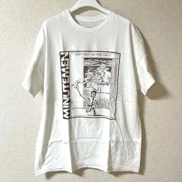 MINUTEMEN 미닛멘 T셔츠 화이트 L