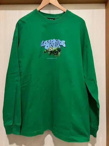 A FEW GOOD KIDS 롱티 플로키 프린트 거북이 봉제 인형