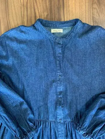 사만사 모스모스 데님 원피스