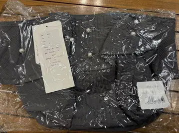 고베 레터스 누비백 숄더 미니백 차콜