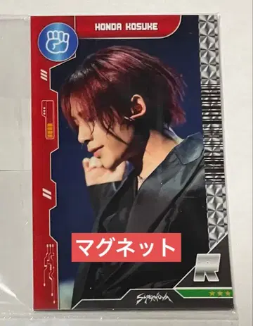 OWV 혼다 야스스케 데지리아 트레이딩 카드 마그넷