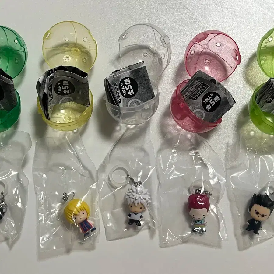 Hunter x Hunter Mejirushi Killua Kurapika Gon Leorio sealed