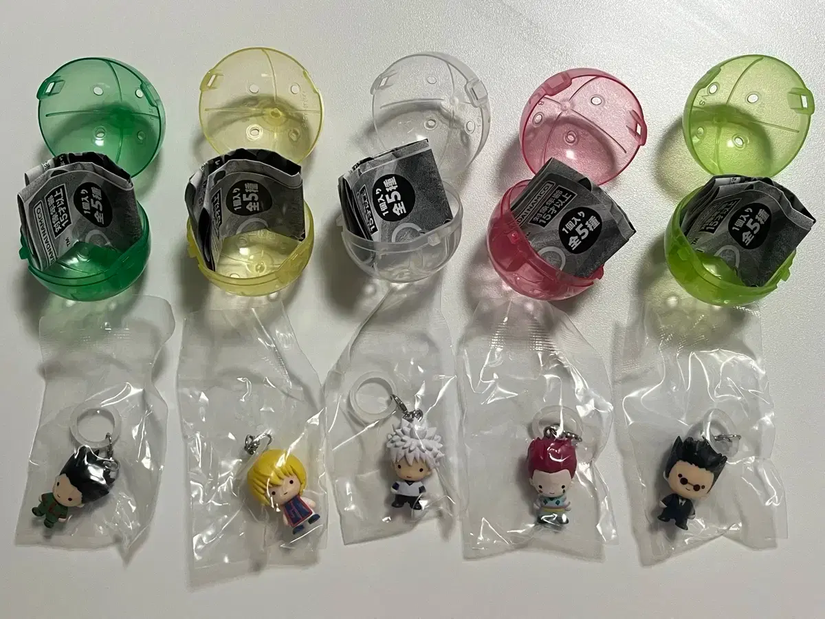 Hunter x Hunter Mejirushi Killua Kurapika Gon Leorio sealed