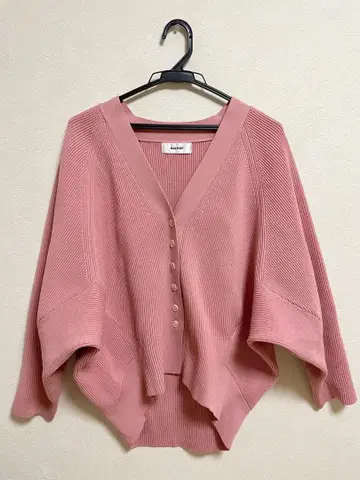 MACHATT 아모사 니트 가디건(핑크)