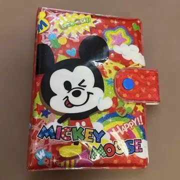 [레어] 헤이세이 미키마우스 링식 씰북
