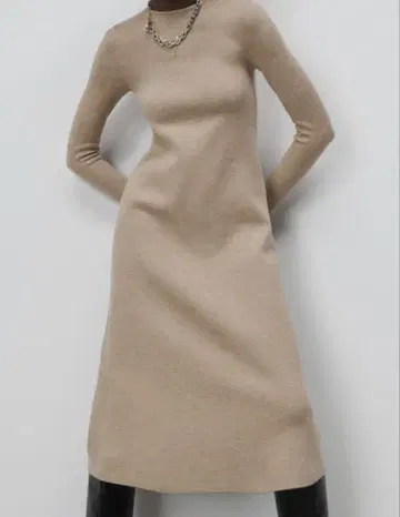 ZARA 니트 원피스