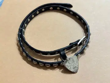 PICK 가죽 팔찌 HYSTERIC GLAMOUR