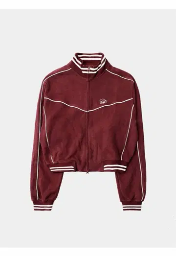 Bad Blood 크롭 트레이닝복 버건디