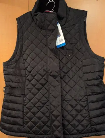 미사용 타미힐피거 여성용 베스트 L 블랙 코스트코