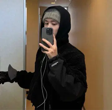 새상품급 B.C STOCK 리버서블 보아 자켓 Chikashitsu +