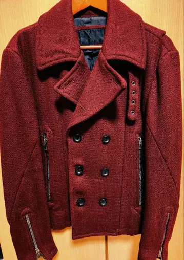 LUV maison 버건디 피코트 사이즈 46 JACKROSE