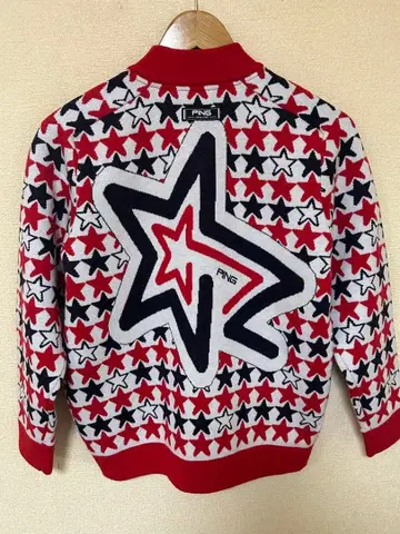 핑 골프 여성용 집업 니트 자켓 L 사이즈