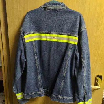 TOMMY JEANS 데님 자켓 리플렉터 XL 사이즈