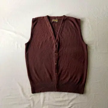구제 의류 sears 니트 베스트 가디건 70s 80s 아크릴 니트
