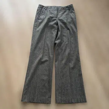 띠어리 theory 핀스트라이프 그레이 팬츠 2 울